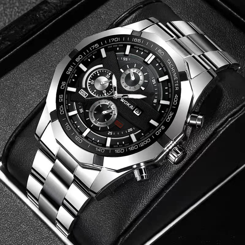 Mixed Scale Dial Watch