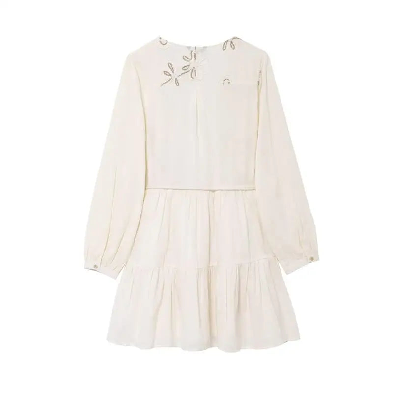 Dresses Chic Embroidery