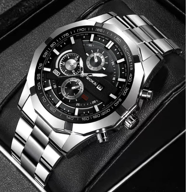 Mixed Scale Dial Watch