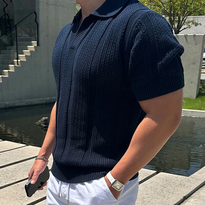 Casual Mens Mesh Polo