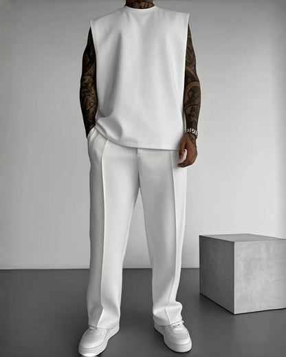 Sleeveless Sports Suit