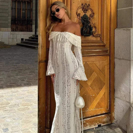 Shoulder Bodycon Dress