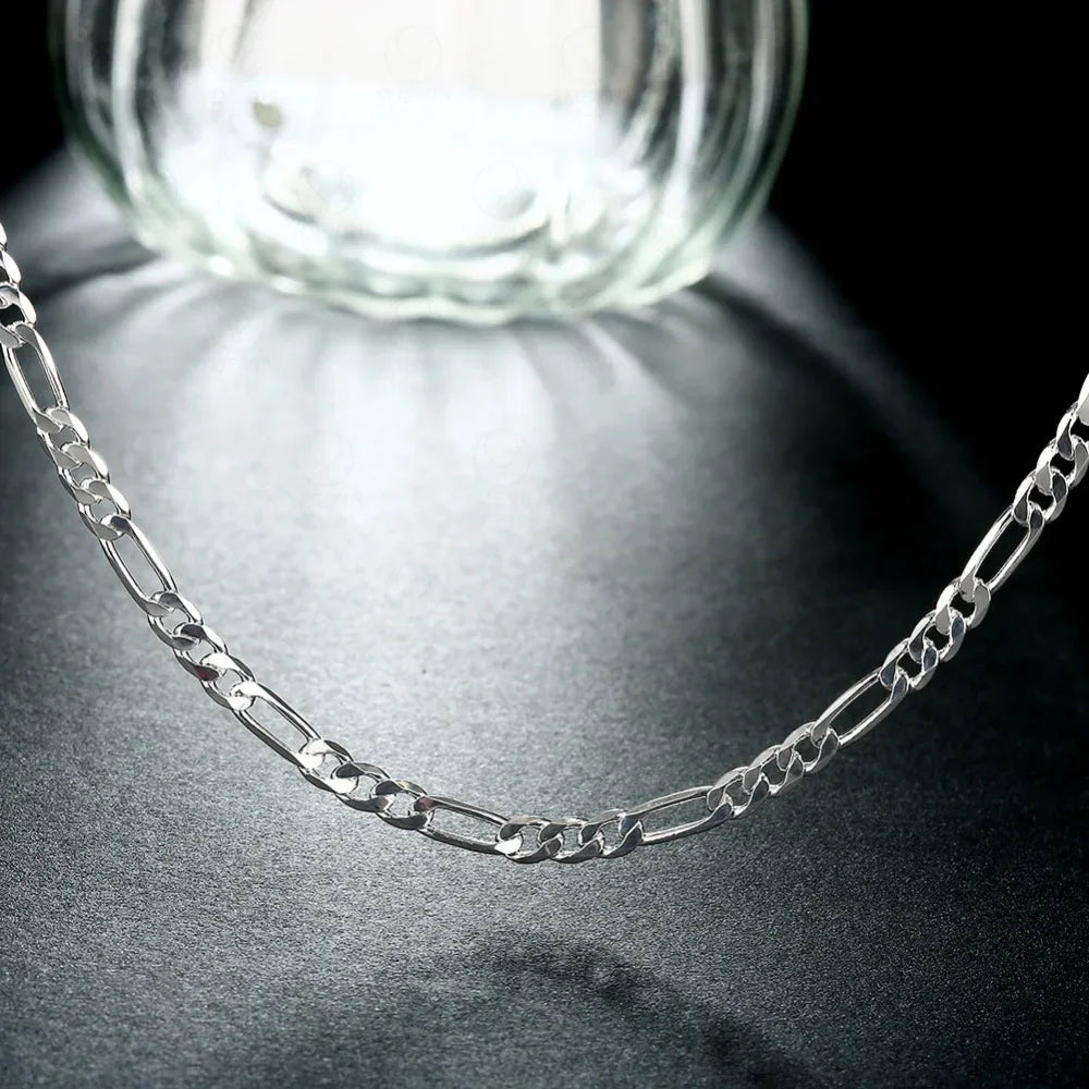 Silver  Figaro Chain