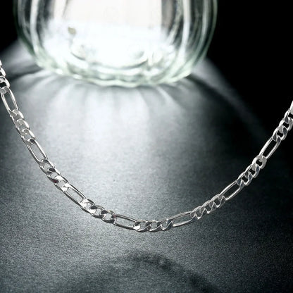 Silver  Figaro Chain