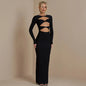 Cut Out Long Dresses