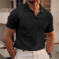 Casual V Neck Textured