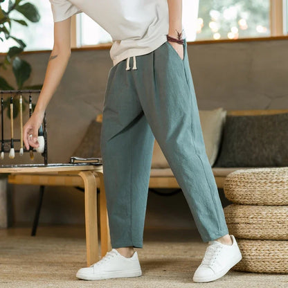 Trousers Linen Fashion