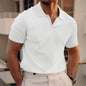 Casual V Neck Textured