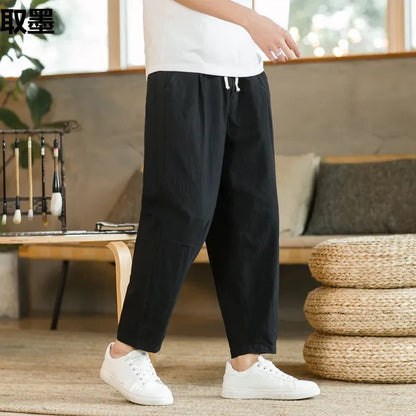 Style Casual Cotton Linen