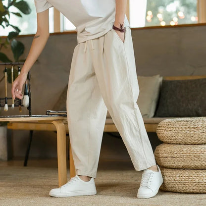 Style Casual Cotton Linen