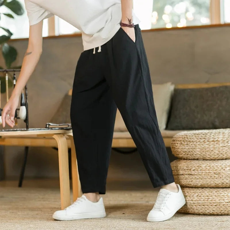 Style Casual Cotton Linen
